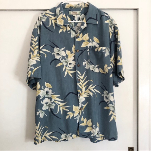 Tommy Bahama Other - Tommy Bahama Hawaiian silk shirt L
